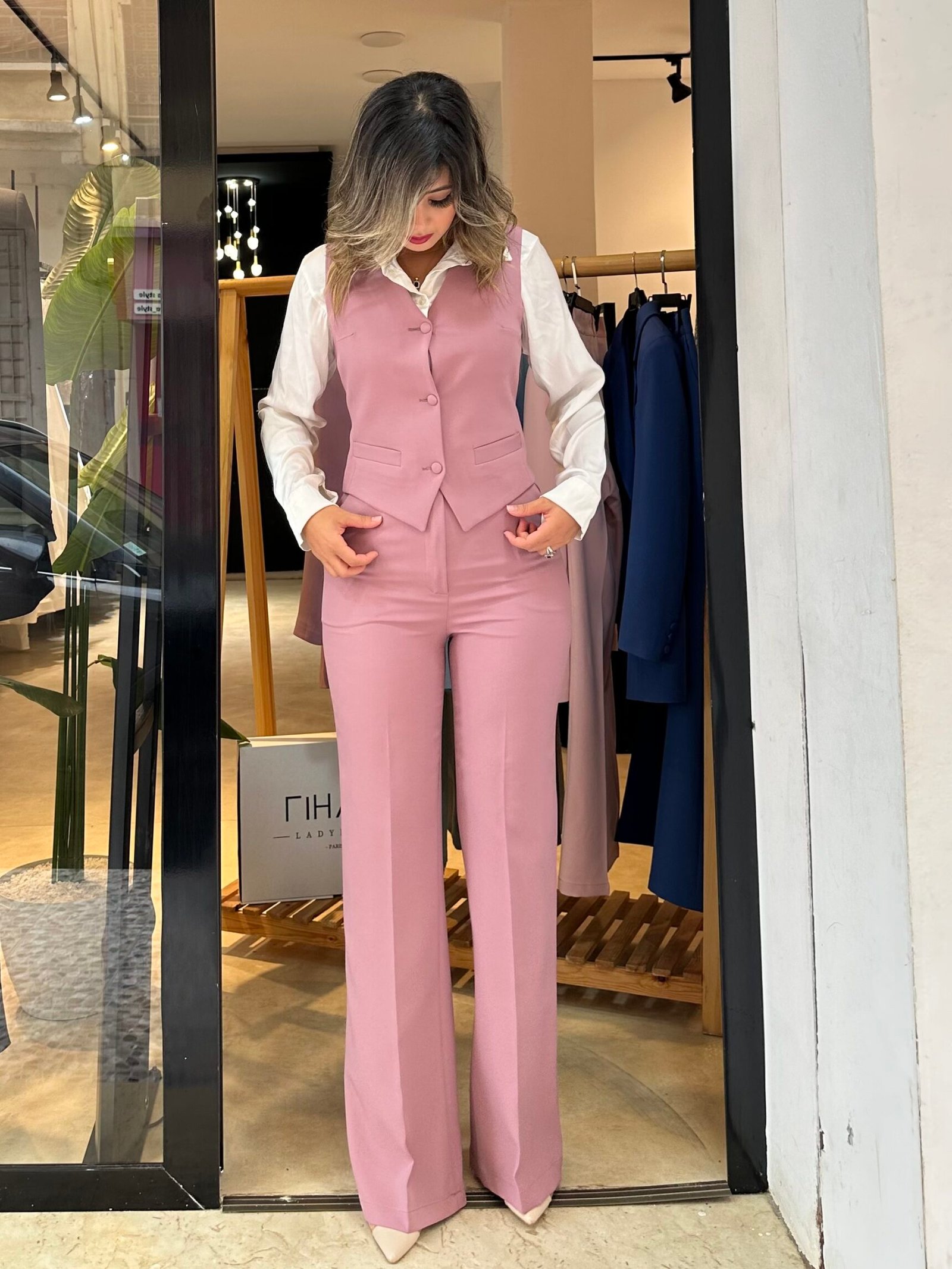 Ensemble gilet et pantalon