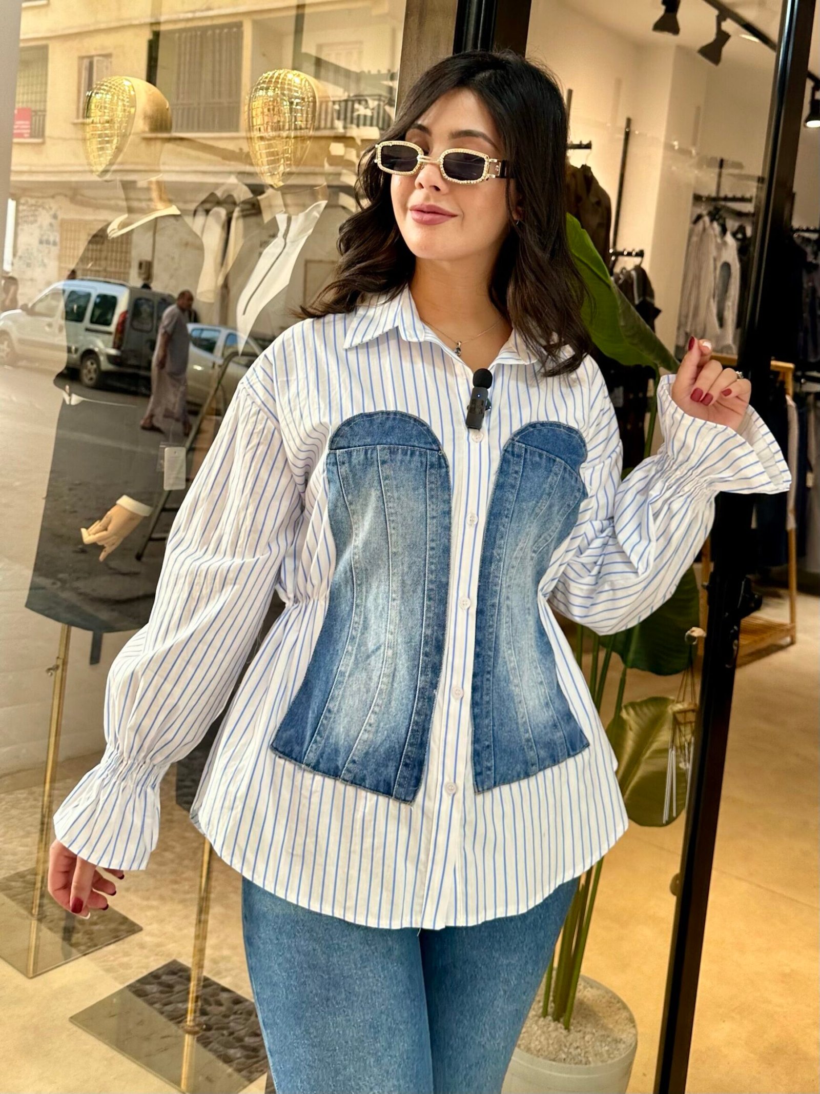 Chemise heart of jeans